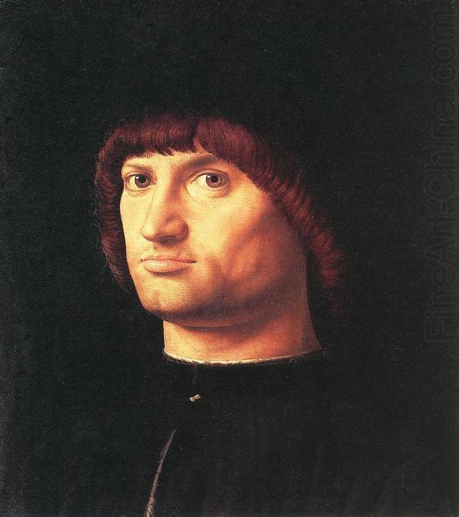 Portrait of a Man (Il Condottiere), Antonello da Messina